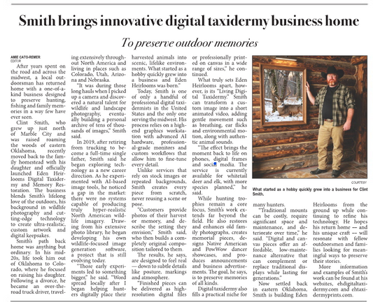 Featured Newspaper Article