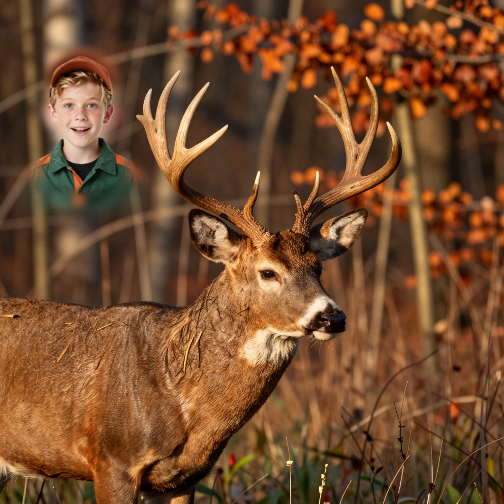 Custom Digital Taxidermy Canvas – Realistic Trophy Print from Your Photos