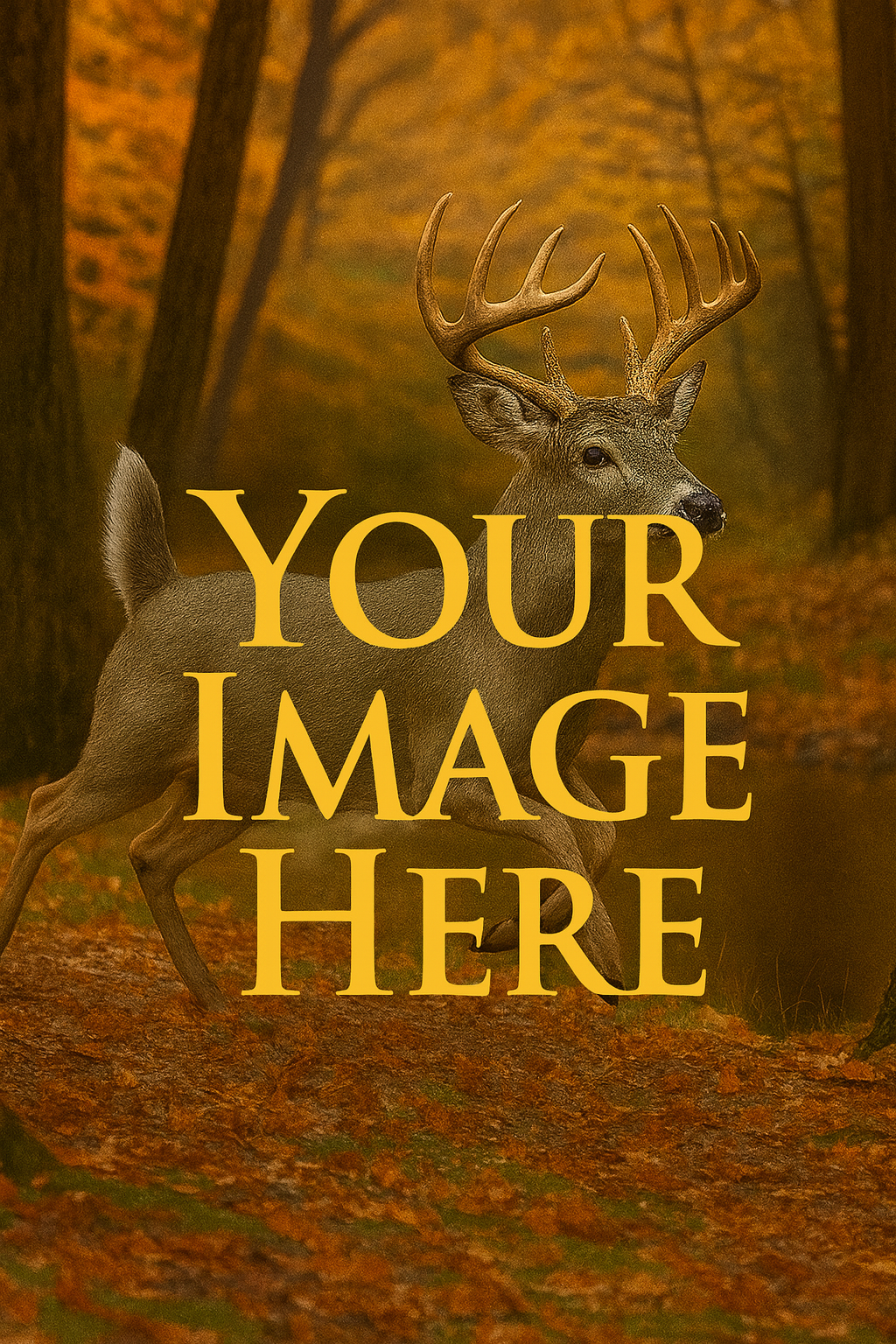 Custom Digital Taxidermy Canvas – Realistic Trophy Print from Your Photos